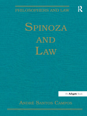 cover image of Spinoza and Law